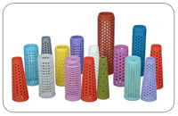 Perforated Cone and Tube